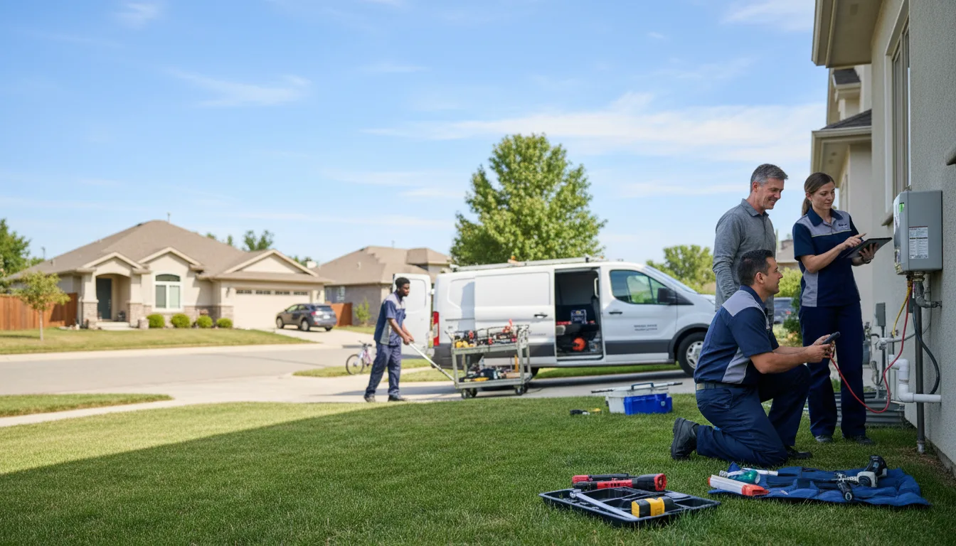 Tankless water heater service in Bluewater, NM